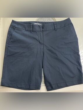 Nike Women's Navy Golf Bermuda Shorts